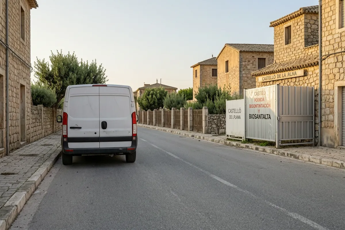 Vehículo de trabajo en Castellón de la Plana